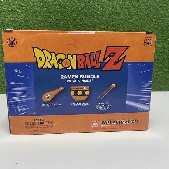 NEW Sealed Culturefly Dragon Ball Z Ramen Bundle - Spoon, Bowl & Chopsticks - Picture 2 of 4